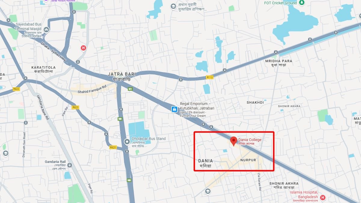 যাত্রাবাড়ীতে রাস্তা পার হওয়ার সময় ট্রাকের ধাক্কায় পথশিশু নিহত